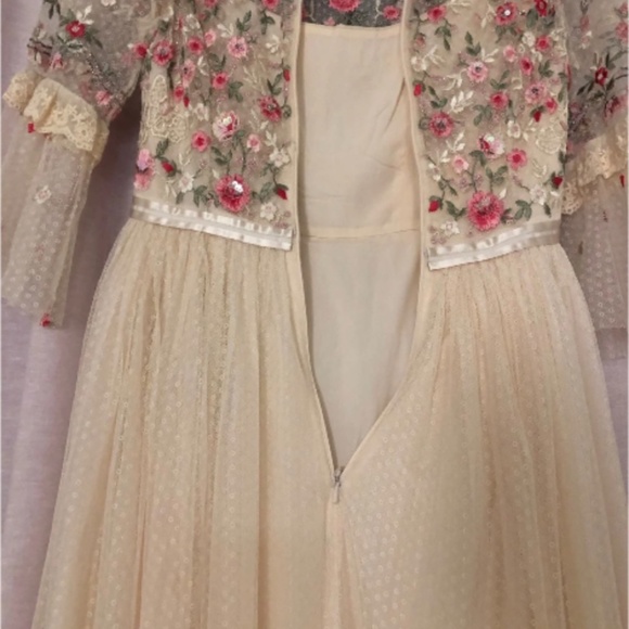 Needle & Thread Butterfly Meadow Gown In SIZE 0 - Picture 7 of 12